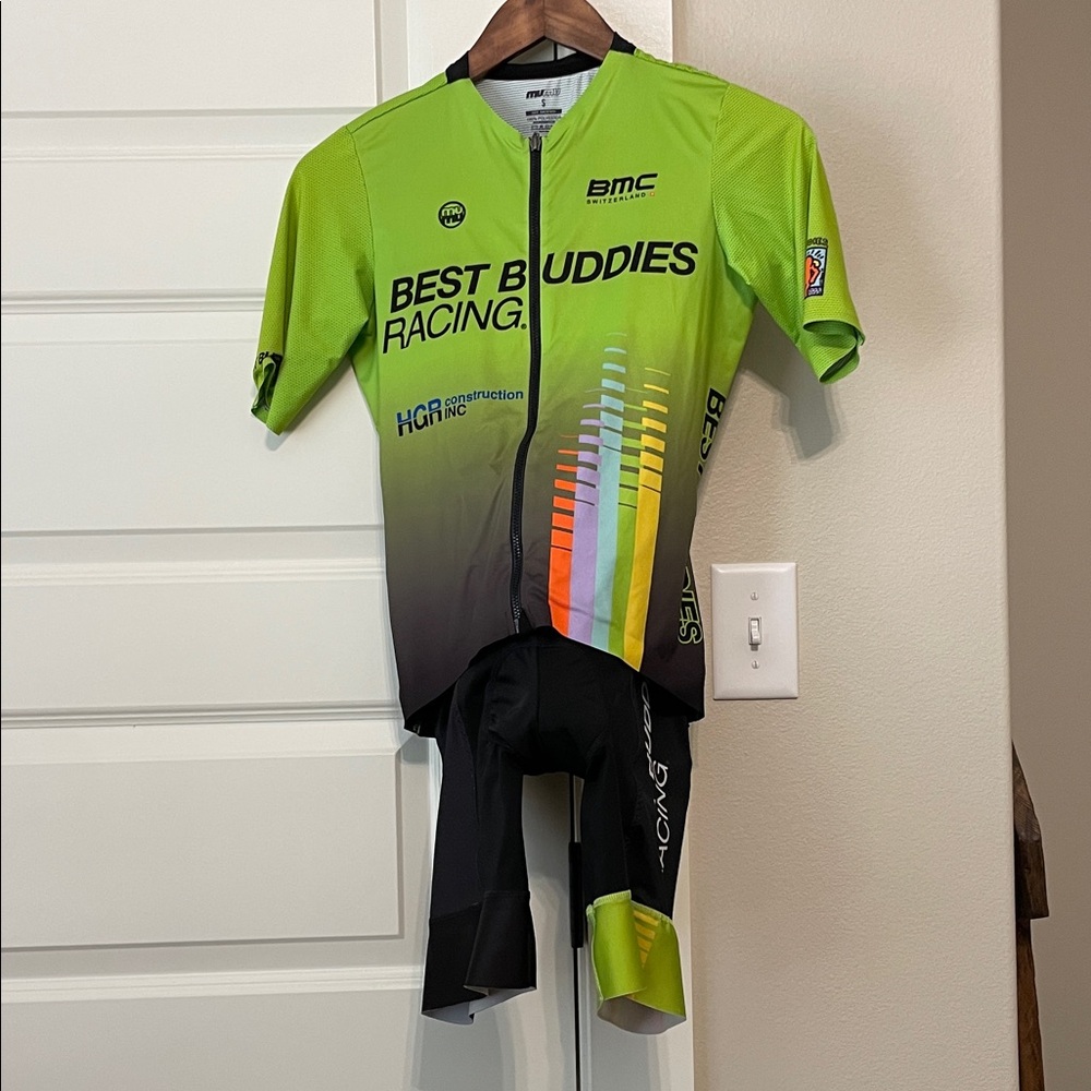 Best Buddies Racing Cycling Jersey and Bib Shorts - S